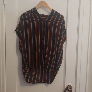 NWT Madewell Central Shirt in Menford Stripe S
